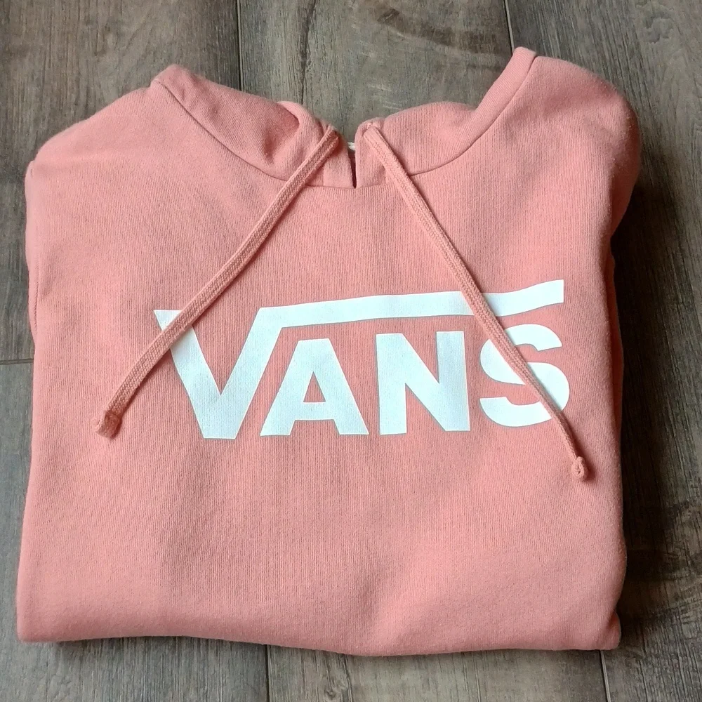 Vans Pink Drawstring Hoodie size M - Picture 12 of 12